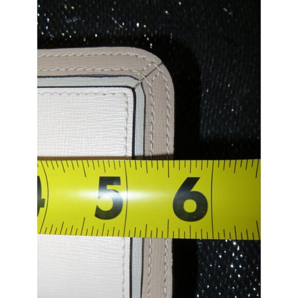 Kate Spade Bifold Cream & Pale Blush Pink Colorblock Leather Wallet NWT - Picture 11 of 12